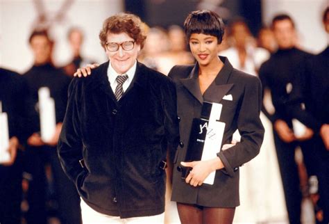 yves saint laurent black models.